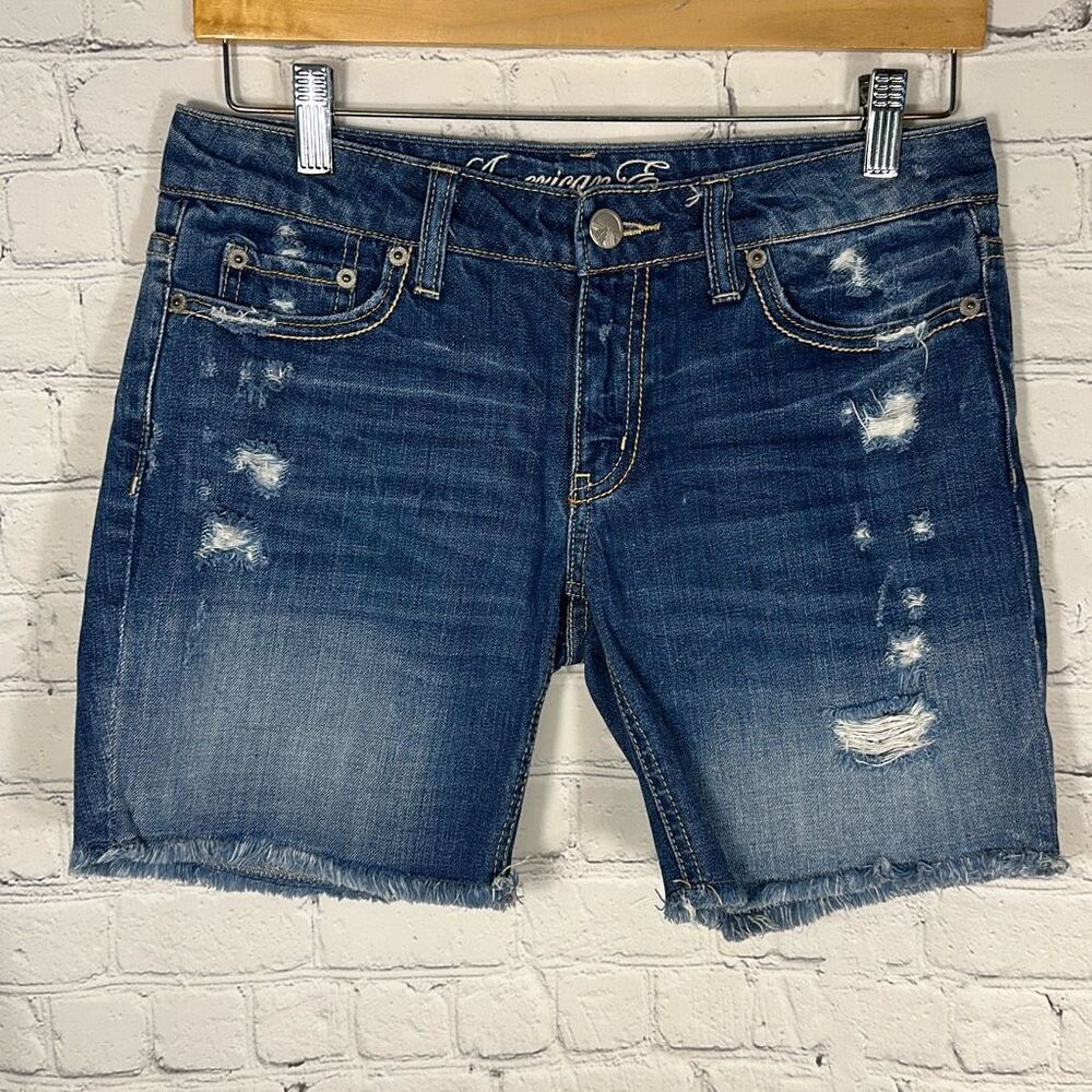 American Eagle‎ AE  Shorts 0 Distressed Cut Off jean shorts